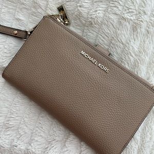 Michael Kors Large Double-Zip Wristlet
